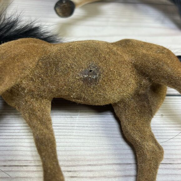 VTG Blue Grass Farms SET 4 HORSES Soft Mane Long Tail Toy Concepts Real Feel BGF - Picture 11 of 16